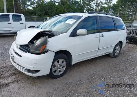 2005 Toyota Sienna Le из США, поврежденный, VIN 5TDZA23C55S361654